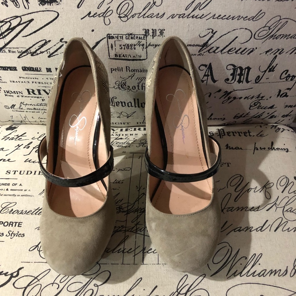Jessica Simpson Suede Heels